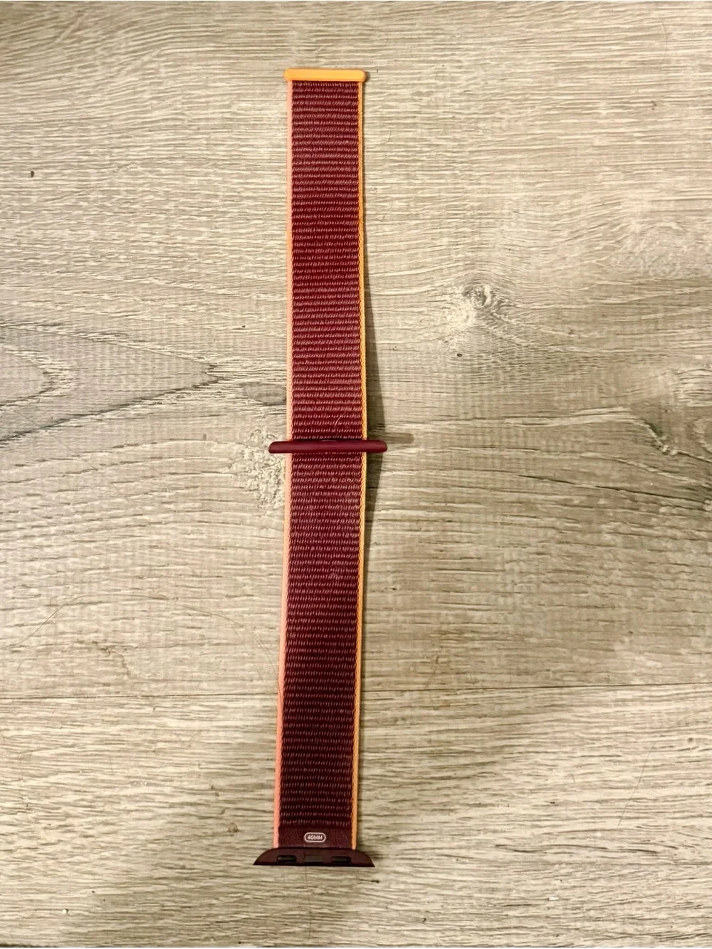 Apple Sport Loop Watch Band - Plum l Nectarine